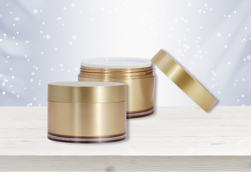 Wholesale 200g Cosmetic Jars For Cream, PS Plastic Refillable Skincare Packaging Container