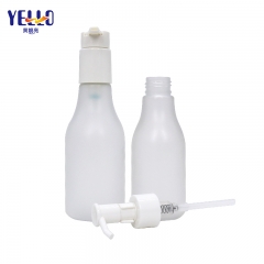 Botellas de loción con bomba de 180 ml y 6 onzas Botella de crema de plástico esmerilado