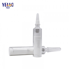 White Empty 5ml 10ml Acrylic Syringe Bottles For Eye Cream