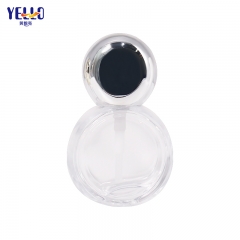 Botella de cristal 40ml del dispensador de la loción de la forma única de lujo para el cosmético