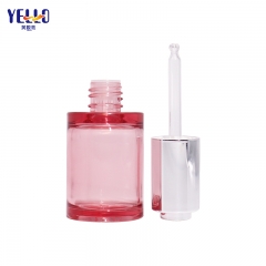 1 OZ Cylinder Serum Dropper Bottles PETG Eco Plastic Face Oil Bottle