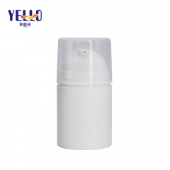 50Ml Dispenser Airless Pump Skincare Serum Bottle White