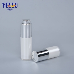 Acrylic Cosmetic Airless Vacuum Pump Bottles 15ml 30ml 1 oz 50ml