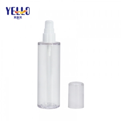 Empty PETG Plastic Skincare Sun Tan Lotion Bottle Packaging 100Ml