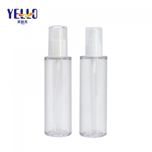 Empty PETG Plastic Skincare Sun Tan Lotion Bottle Packaging 100Ml