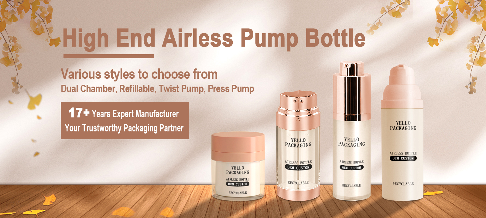 Airless Pump Bottles