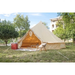 5m Double Wall Canvas Bell Tent