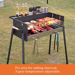 Windproof Charcoal Grill