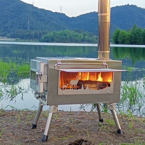 Portable Folding Firewood Stove