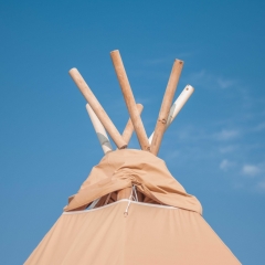 Wooden Frame Tipi Tent