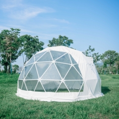 Steel Frame Geodesic Dome Tent