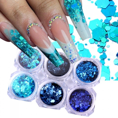 1set Flash Glitter Resin Filling Epoxy Resin Fillers Silicone Mold Fillings DIY Crafts Nail Art Decorations Shiny Mermaid Sequins