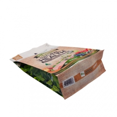 Laminated Flat Bottom Zipper Pouch Health Food Pakaging High Barrier Properties