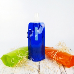 Reusable Spout Pouch with Drinking Nozzle , Handle for Portable Drinking​