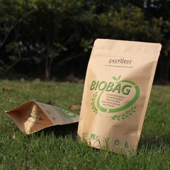环保印刷可降解堆肥自立袋适合有绿色环保意识的品牌