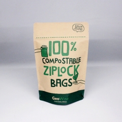 250g 可降解堆肥自立袋适合超市食品和有机食品