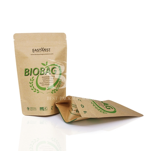 ECO Printing Compostable Pouch for Green Oriented Eco-conscious Brands