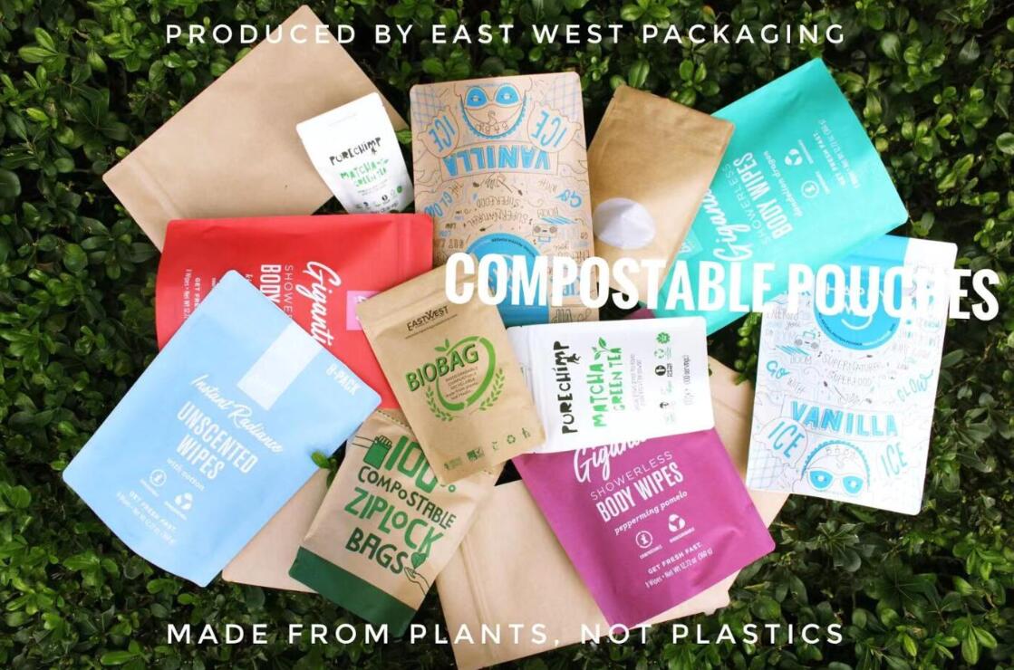Breaking News: 100% Compostable Pouch is available to suit ALL applications & designs!