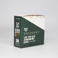 Customized Cardboard Shipper Box / Display Box For Snack