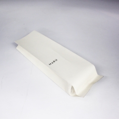 Metalized High Barrier Compostable Side Gusset Pouch Coffee Packaging Bags with compostable Valve