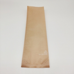 Paper Printed Environmental Friendly/Recyclable Side Gusset Coffee Pouch With Valve