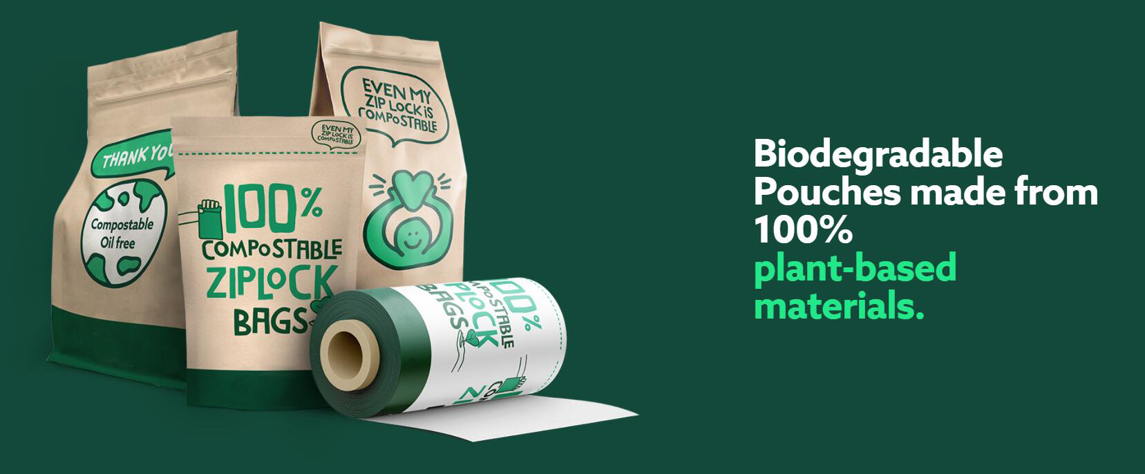 World's Trend of Food Packaging towards Compostable Pouch
