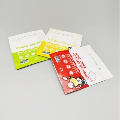 Bio Film Substrate Compostable Stand Up Pouch Doypack , CMYK Full Coverage Matte Finish Printing