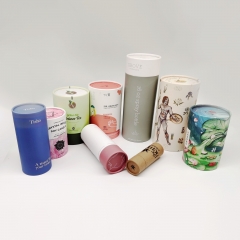 Custom Recyclable Paper Tubes, Premium Customized Paper Canisters