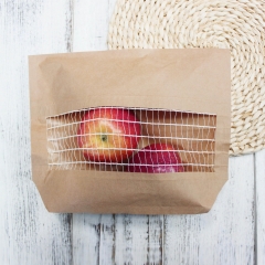 Recyclable Premium Paper Produce Stand Up Pouch for Berries, Grapes, Kiwifruit