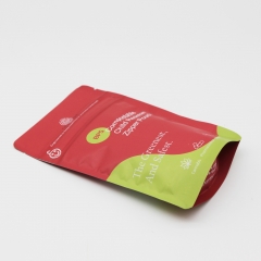 1st Compostable Child Resistant Pouch with Matte Finish
