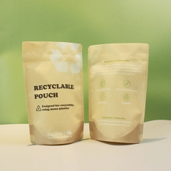 Stand Up Recyclable Pouch Resealable For All Application