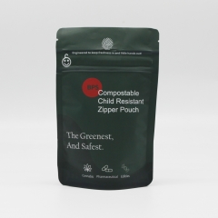 The Greenest And Safest Compostable Pouches Smell Proof Child Proof Mylar Bag