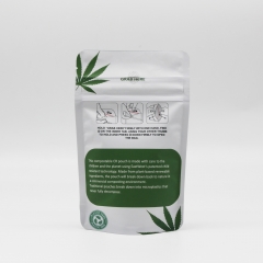 BPS Patented Compostable CR Pouch Perfect For Cannabis And CBD Industries