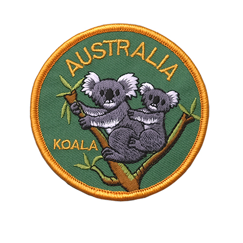 Cute Cat Koala Design embroidery patches