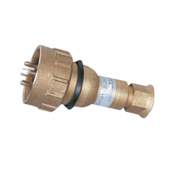 IMPA 792886 Brass Marine Electrical Plug 24-500V 10-16A 1/2/3P+E