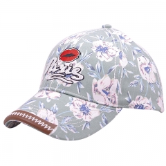 Floral Fabric Lady Sport Souvenir Caps