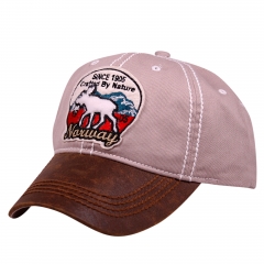 Triple-stiching Washed Adventure Twill Souvenir Caps