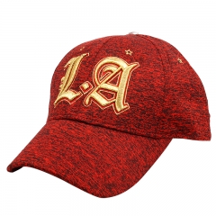 3D Embroidery Melange Jersey Souvenir Cap