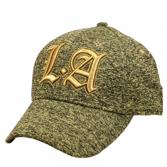 3D Embroidery Melange Jersey Souvenir Cap