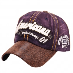 Triple-stitching Washed Adventure Twill Souvenir Cap