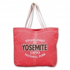 Cotton Canvas Souvenir Tote Bag