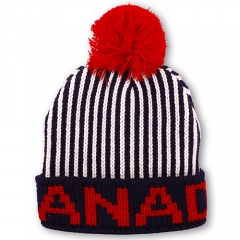 Stripe knit Hat