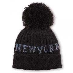 Jacquard Knit Hat