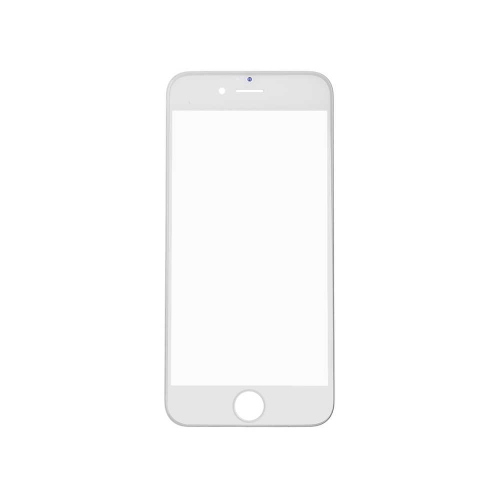 Glass Lens with Front Bezel and OCA Glue Sheet For Apple iPhone 6 - White