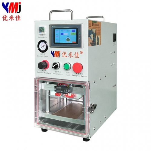 YMJ Portable Vacuum Laminating Machine and OCA Film Laminator for LCD Refurbishing