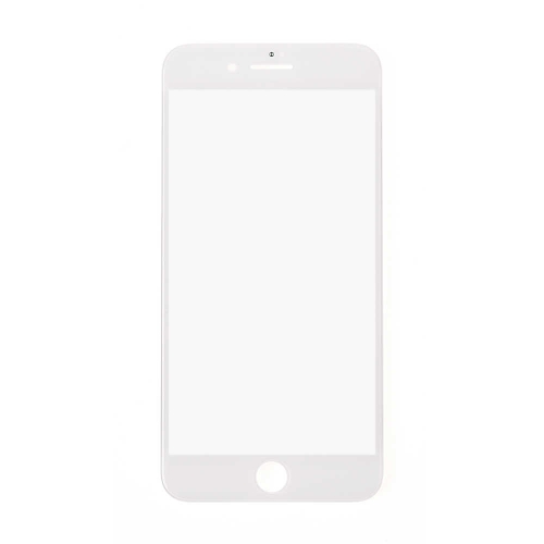 Glass Lens With Front Bezel and OCA Glue sheet For Apple iPhone 8 - White-AAAGlass Lens With Front Bezel and OCA Glue sheet For Apple iPhone 8 - White