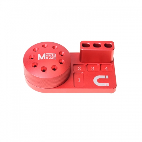 TEJ Multi-Function Screwdriver Storage Stand- Red 