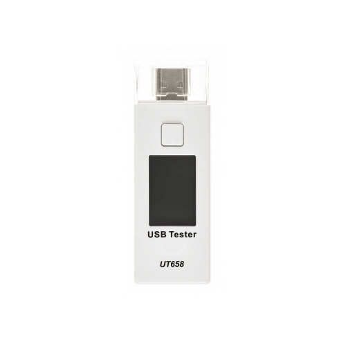 UT658 USB Tester Voltmeter Ammeter Digital LCD Voltage Monitor Current Meter Capacity Tester