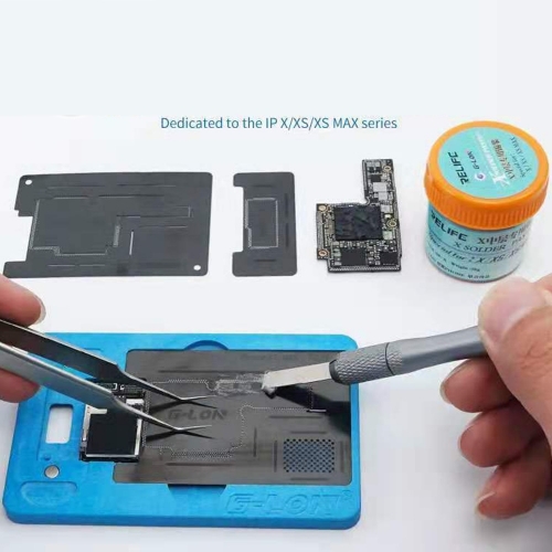 G-Lon Reballing Stencil and Solder Paste for iPhone X/XS/MAX158℃