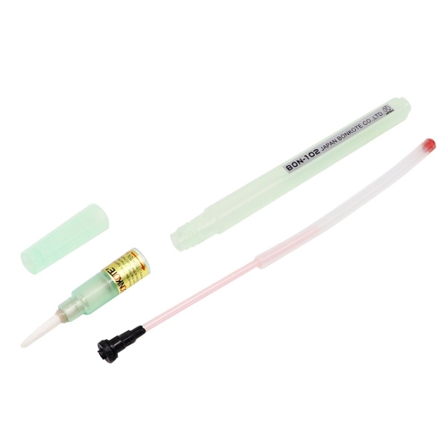 2pcs/lot Soldering Flux Pen Bon-102 Solder Paste Flux Pen Brush Tip Cleaning-free Welding Pen 7ml Capacity No-clean Rosin